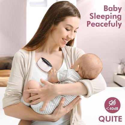 Wearable Breast Pump Hands Free of Longer Battery Life & LED Display