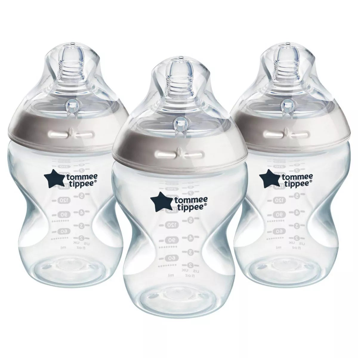 Tommee Tippee Start Slow-Flow Breast-Like Nipple Anti-Colic Baby Bottle 