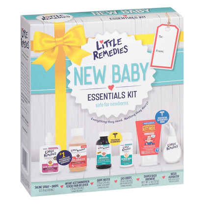 New Baby Essentials 6-Piece Kit for Infant'S Nose and Tummy Relief