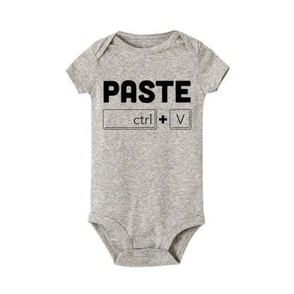 Copy Paste Twin Newborn Toddler Jumpsuit 