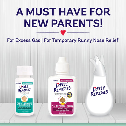 New Baby Essentials 6-Piece Kit for Infant'S Nose and Tummy Relief