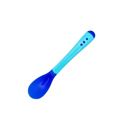 3PCS Silicone Spoon Fork for Baby Utensils Set Feeding Food Toddler 