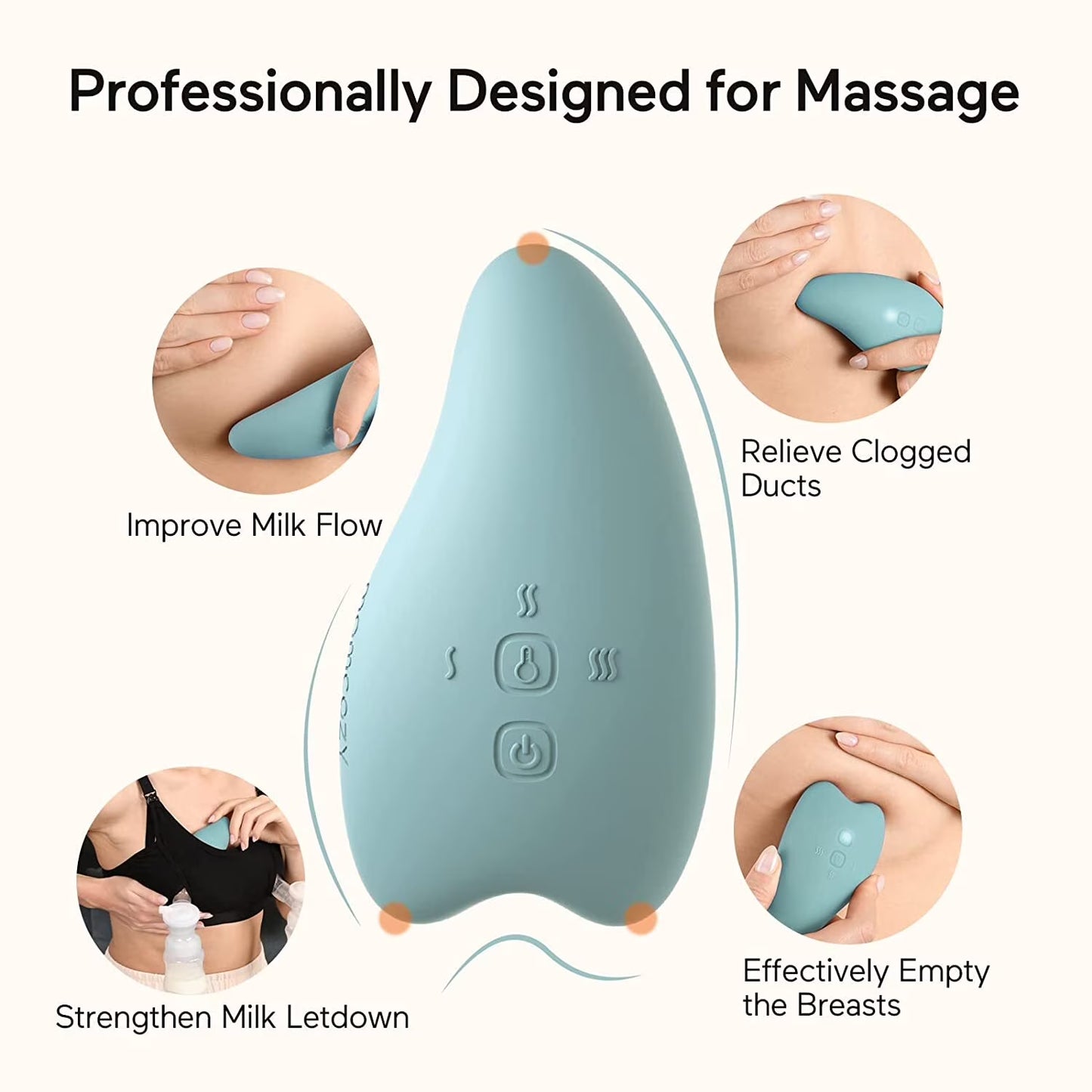 Lactation Massager for Breastfeeding