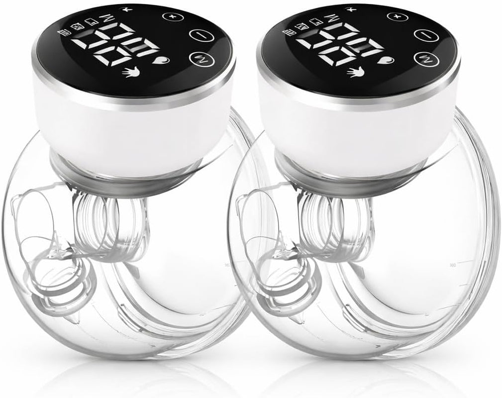 Wearable Breast Pump Hands Free of Longer Battery Life & LED Display