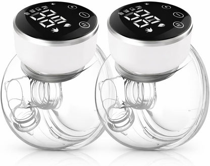 Wearable Breast Pump Hands Free of Longer Battery Life & LED Display