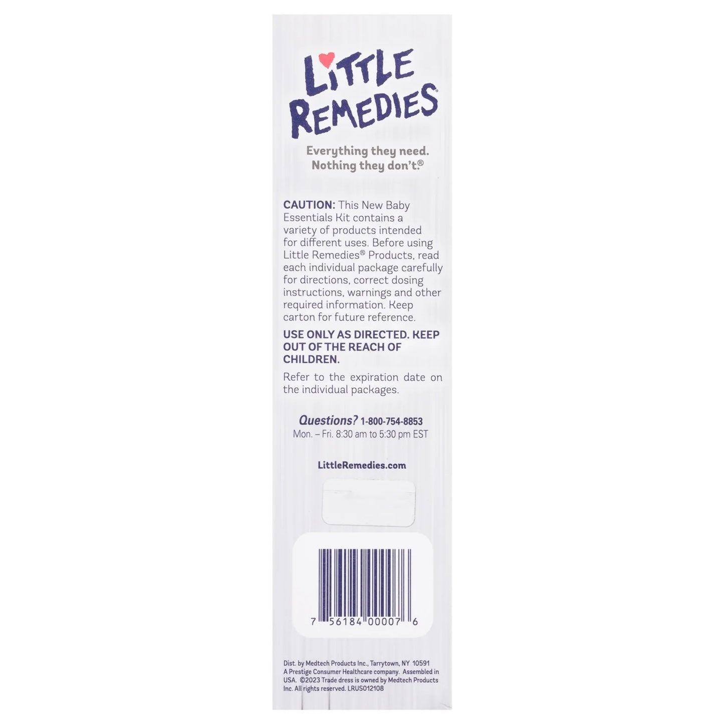 New Baby Essentials 6-Piece Kit for Infant'S Nose and Tummy Relief