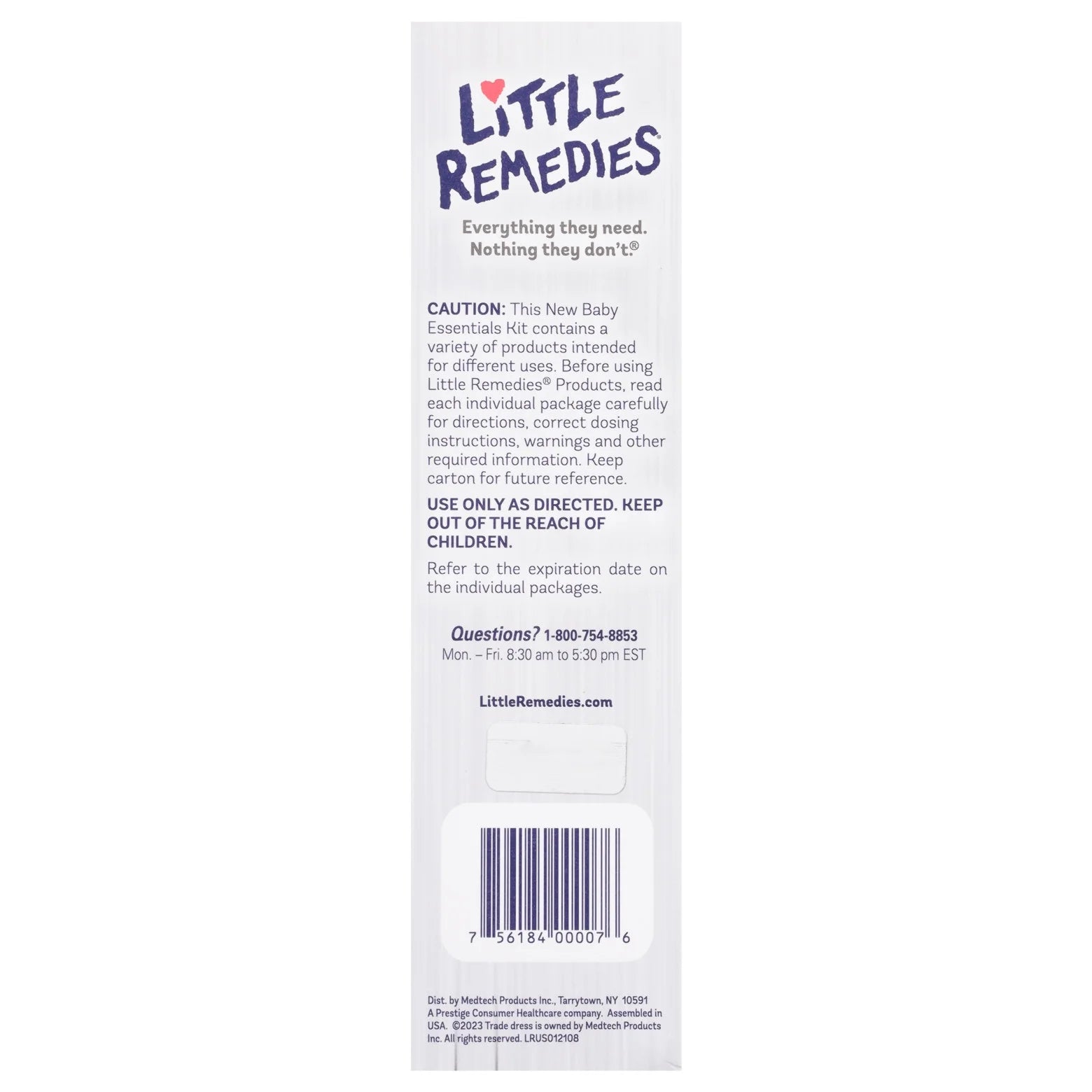 New Baby Essentials 6-Piece Kit for Infant'S Nose and Tummy Relief
