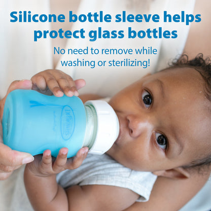 Options+ Wide-Neck Glass Bottle Starter Set